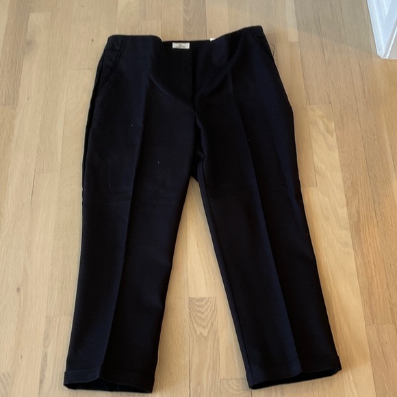 Chico's Pants - Chico's Black Tailored women's crop pants with cuffs